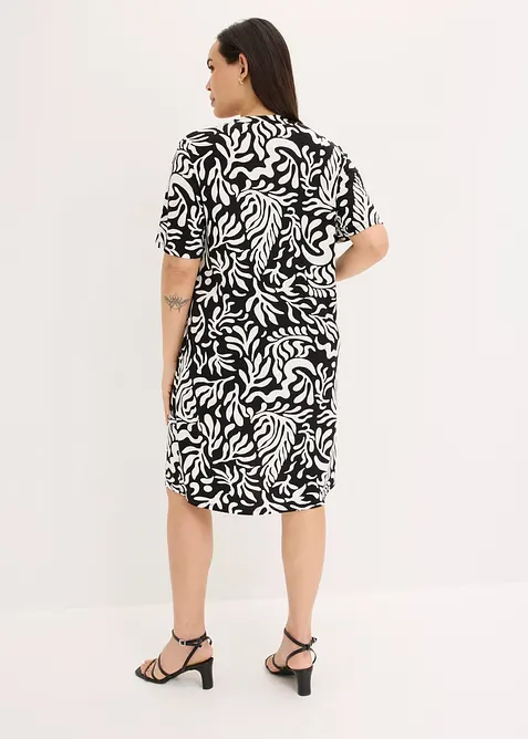 Abito tunica in misto viscosa morbido, bonprix