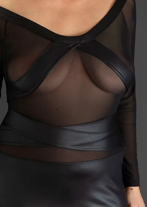 Abito effetto bagnato, bonprix