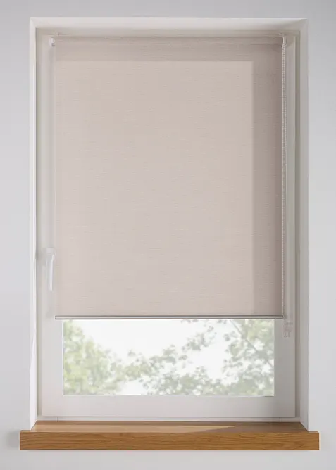 Tenda a rullo filtrante con trama effetto lino, bonprix