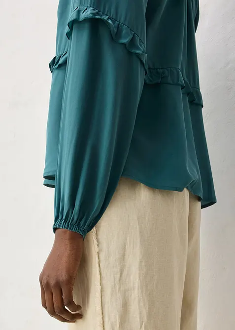 Tunica in misto seta, bonprix