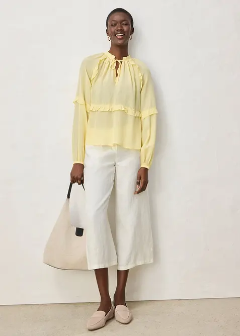 Tunica in misto seta, bonprix