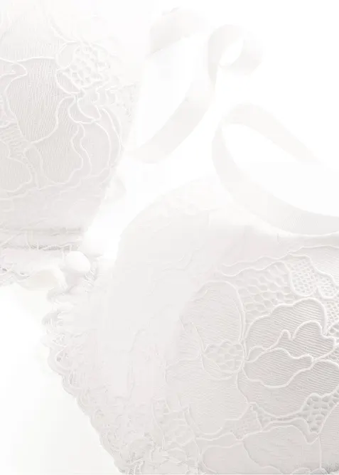 Reggiseno push-up in pizzo raffinato, bonprix