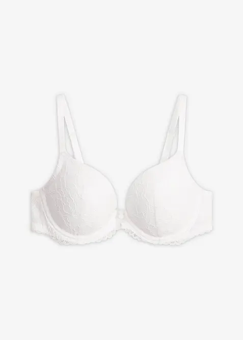 Reggiseno push-up in pizzo raffinato, bonprix