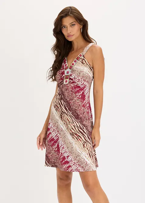 Abito di jersey svasato, bonprix