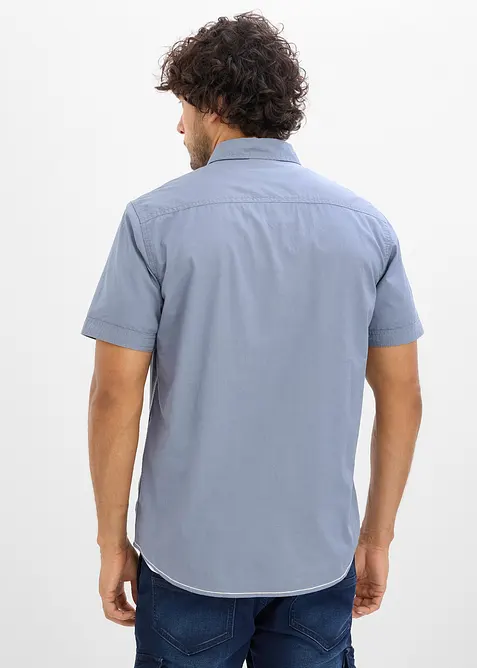 Camicia a maniche corte, slim fit, bonprix