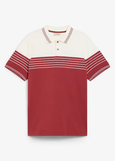 Polo in jersey di puro cotone, bonprix
