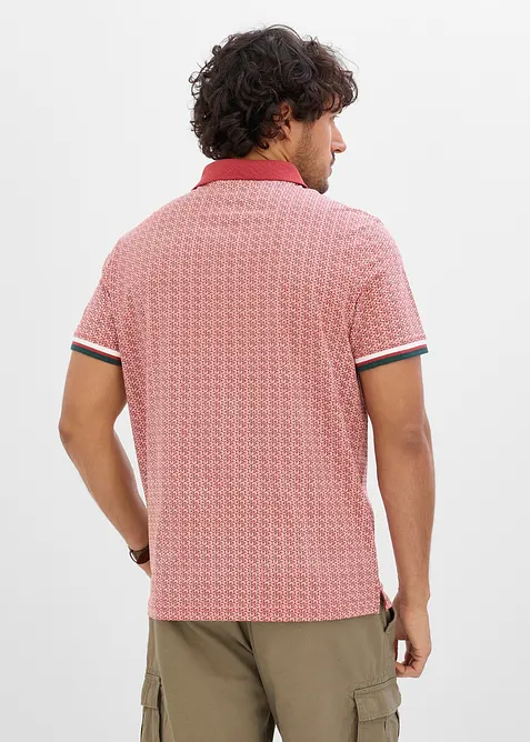 Polo in jersey di puro cotone biologico a maniche corte, bonprix