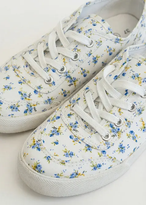 Sneaker in tela di cotone, bonprix