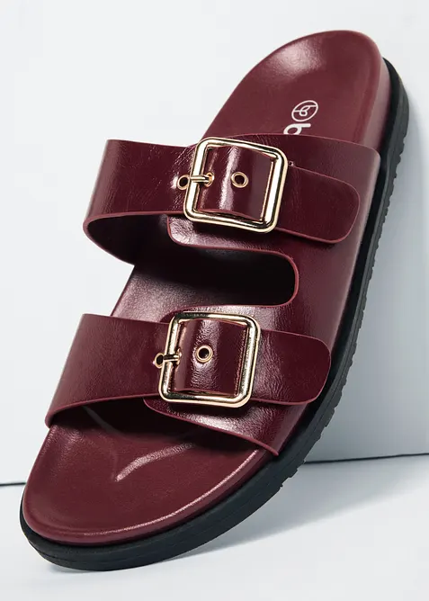 Ciabattine con fibbie, bonprix