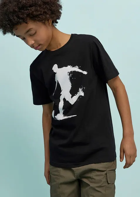 T-shirt in puro cotone biologico, bonprix
