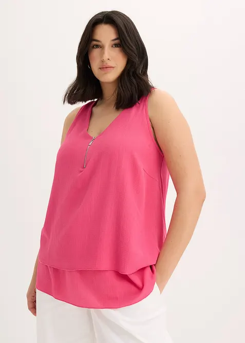 Top con zip, bonprix