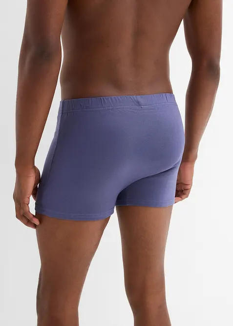 Boxer aderenti con cotone (pacco da 5), bonprix