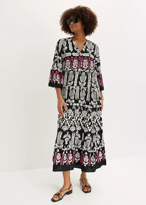 Abito lungo in viscosa fluida, bonprix