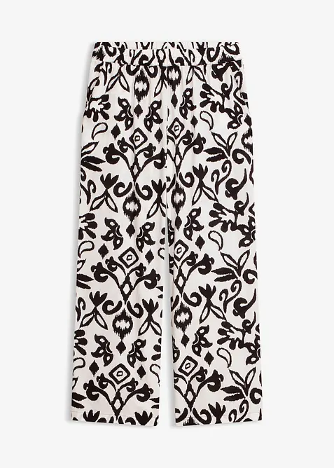 Pantaloni larghi in viscosa fluida, bonprix