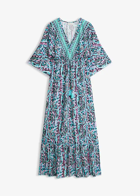 Abito lungo in viscosa fluida, bonprix