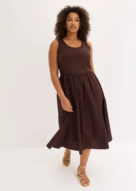 Abito di jersey in materiale misto, bonprix