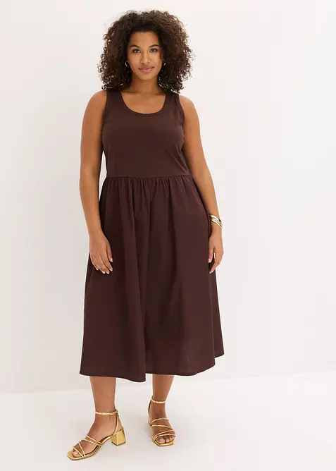 Abito di jersey in materiale misto, bonprix