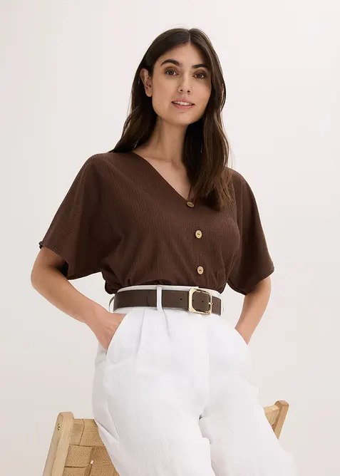 Cintura con fibbia color oro, bonprix