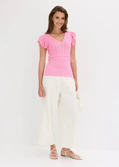 Maglia in misto viscosa morbido, bonprix