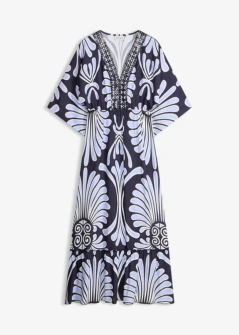 Abito lungo in viscosa fluida, bonprix