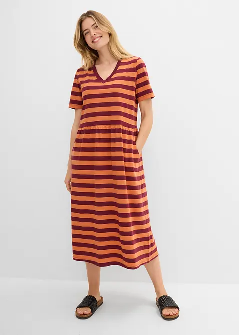 Abito in jersey di cotone biologico, bonprix