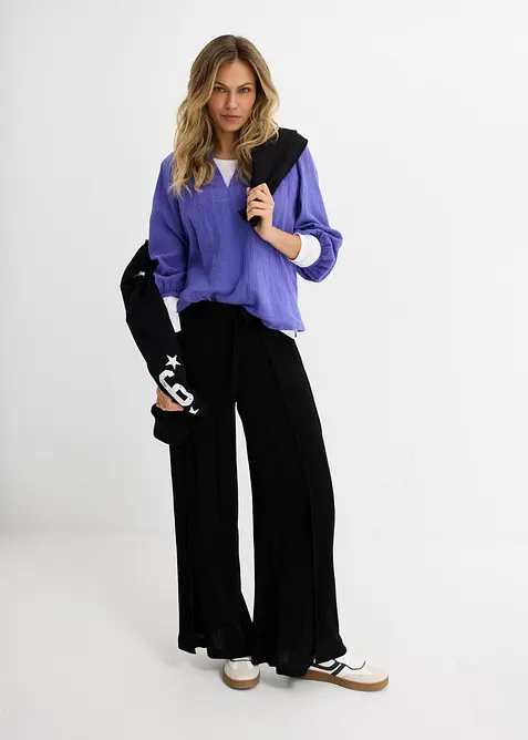 Pantaloni in viscosa fluente, bonprix