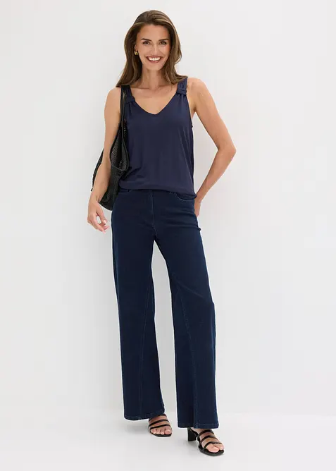 Top in jersey di pura viscosa, bonprix