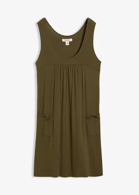 Abito corto in jersey di viscosa morbida, bonprix