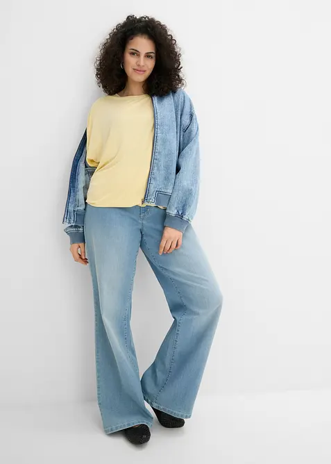 Maglia in viscosa fluente, bonprix