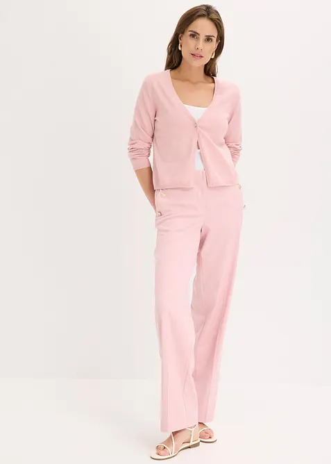 Cardigan semplice in filato fine, bonprix