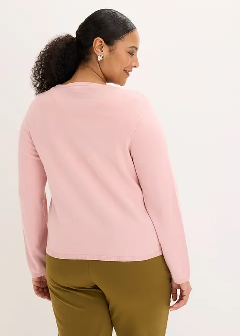 Cardigan semplice in filato fine, bonprix