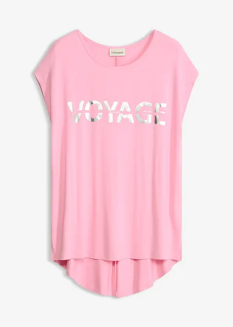 Maglia lunga in misto viscosa, bonprix