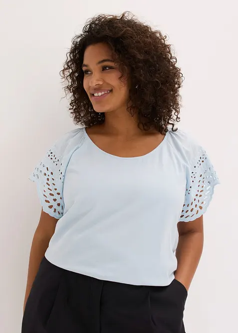 Maglia in misto cotone, bonprix