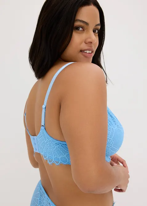 Reggiseno minimizer con dettagli dorati, bonprix