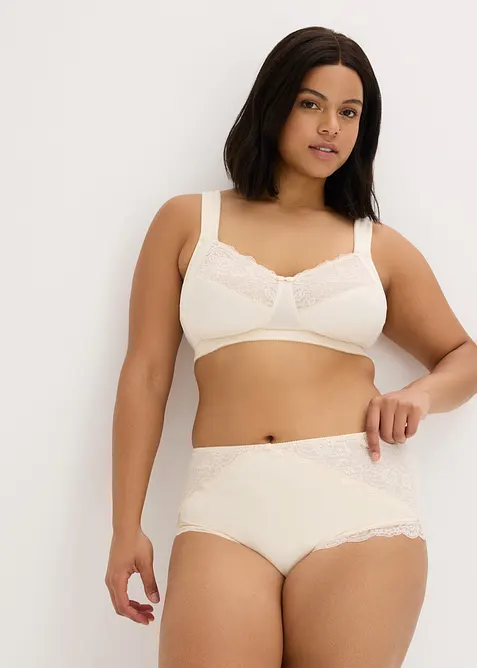 Reggiseno contenitivo senza ferretto con spalline imbottite, bonprix