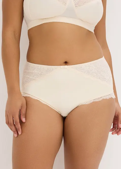 Slip modellante con pizzo delicato, bonprix