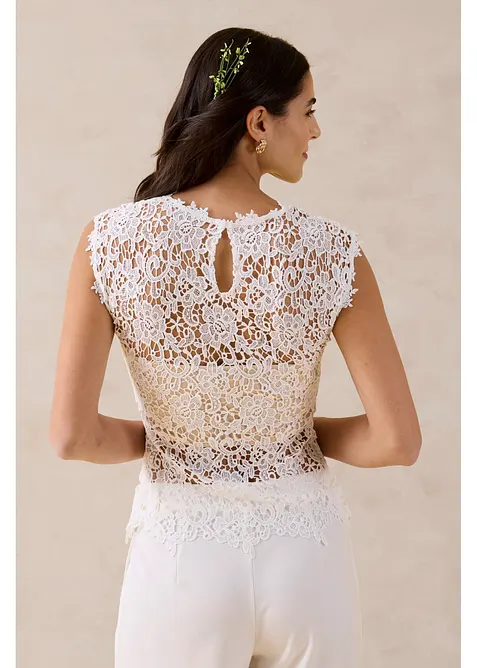 Top in pizzo, bonprix