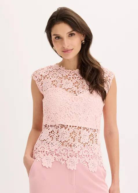 Top in pizzo, bonprix