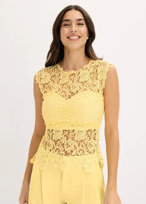 Top in pizzo, bonprix