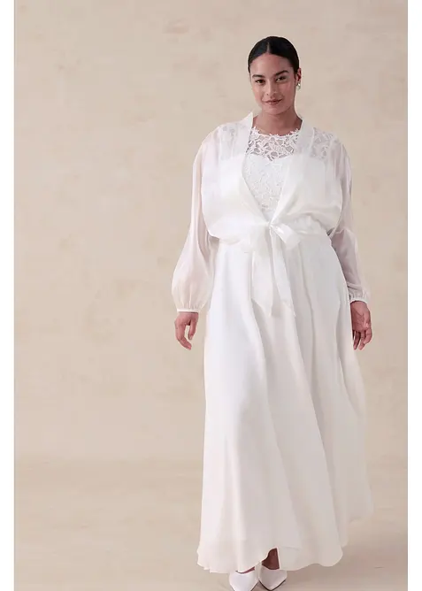 Bolero da annodare in tulle fine, bonprix