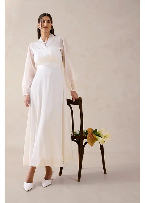 Bolero da annodare in tulle fine, bonprix