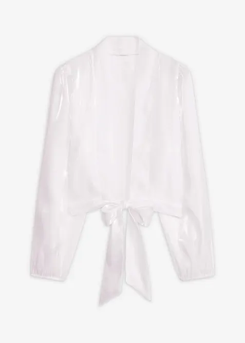 Bolero da annodare in tulle fine, bonprix