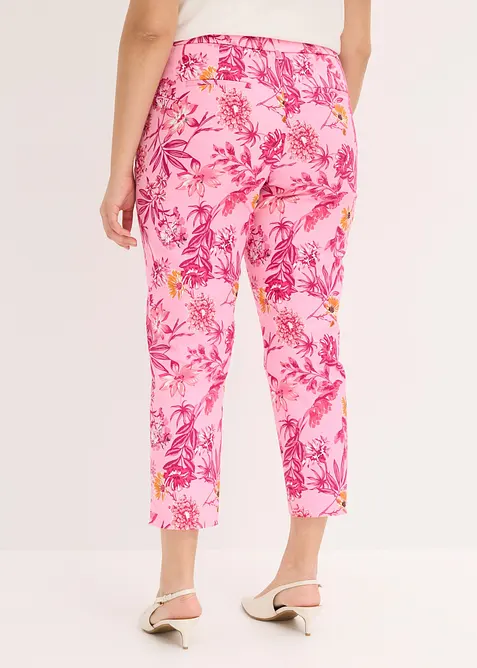 Pantaloni cropped elasticizzati, bonprix