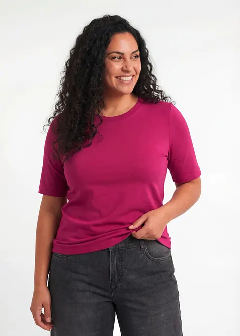 T-shirt in puro cotone biologico, bonprix