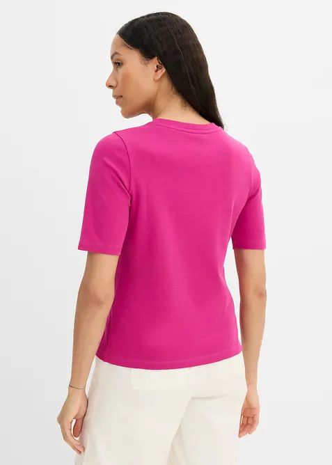 T-shirt in puro cotone biologico, bonprix