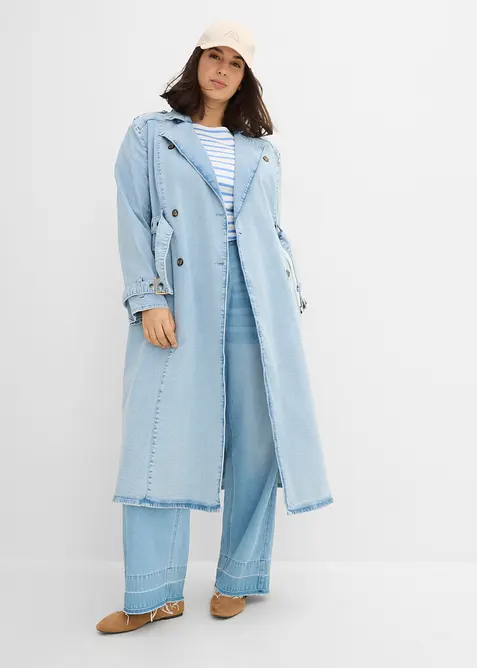Trench in denim, bonprix