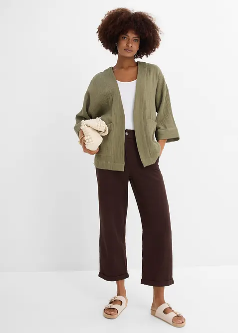 Kimono in mussola leggera, bonprix