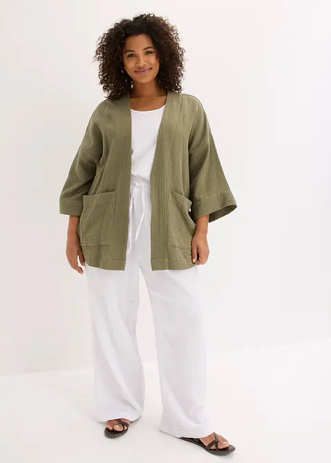 Kimono in mussola leggera, bonprix