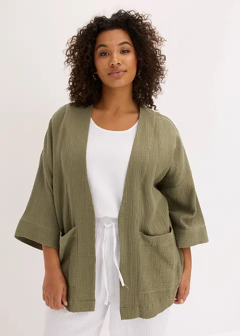 Kimono in mussola leggera, bonprix