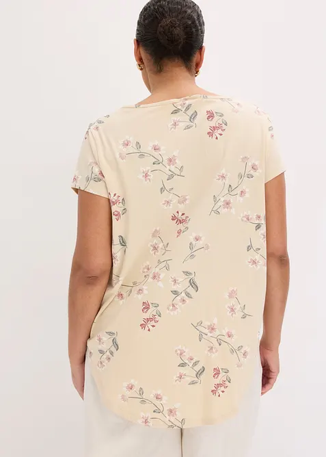 Maglia oversize in misto cotone, bonprix